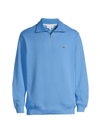 Lacoste Men's Zip Cotton Sweatshirt In Argentine
