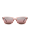 Ray Ban Women's Rb4388 58mm Pillow Sunglasses In Transparent Pink