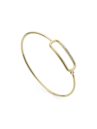Phillips House Women's Link 14k Yellow Gold & 1.43 Tcw Diamond Wire Bracelet