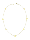 Charms Company Hearts On Chain 14k Yellow Gold Necklace
