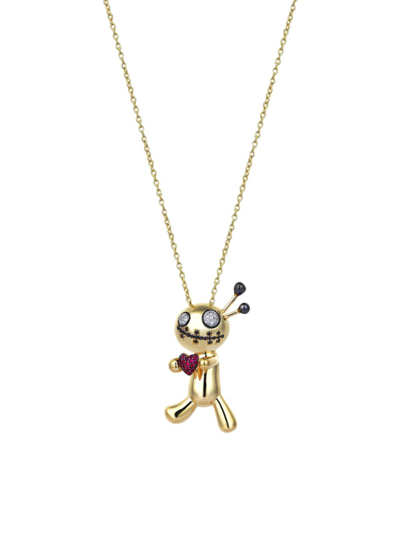 Her Story 14k Yellow Gold Ayida Voodoo Necklace