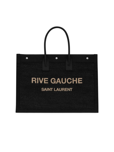 SAINT LAURENT MEN'S RIVE GAUCHE TOTE BAG