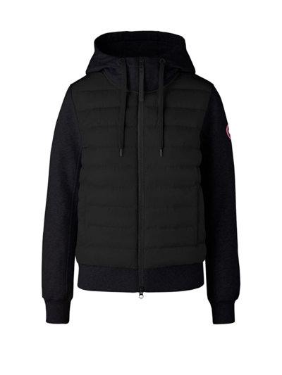 Canada Goose Hybridge Muskoka Zip Hoodie In Black