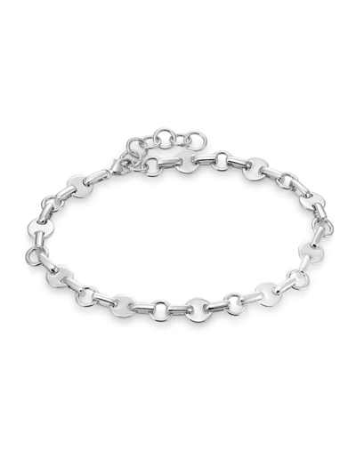 Syna Women's Sterling Silver Geometrix Bracelet
