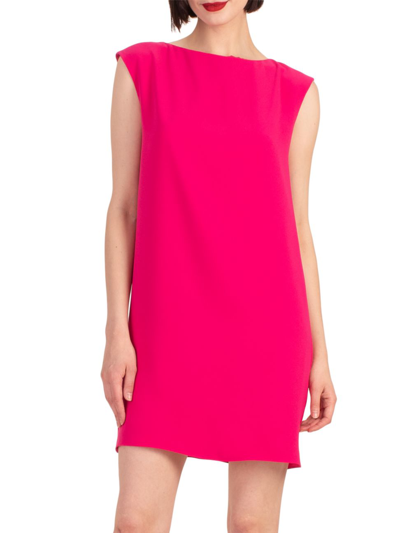 Trina Turk Women's Vela Back-panel Shift Minidress In Aurora Pink | ModeSens