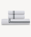 Ella Jayne 100% Cotton Percale Satin Stitched 3-pc. Duvet Cover Set, King/california King In Black