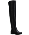 Sun + Stone Allicce Over-the-knee Boots, Created For Macy's Women's Shoes In Black