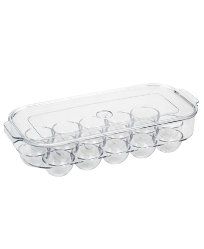 Kitchen Details 16 Compartment Egg Holder In Super Clear