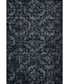 SIMPLY WOVEN CLOSEOUT FEIZY LIA R3269 SILVER AREA RUG