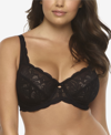 Paramour Women's Peridot Unlined Underwire T-shirt Bra In Black Lily