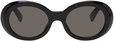 Ambush Black Kurt Sunglasses In Black Dark Grey
