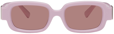 Ambush Pink Thia Sunglasses In Pink Red