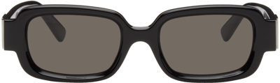 Ambush Tinted Square-frame Sunglasses In 1007 Black