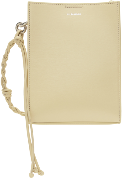 Jil Sander Tangle Shoulder Bag In Cream