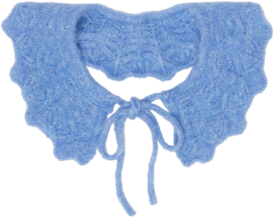 Paloma Wool Blue Petita Collar In C/119 Soft Blue