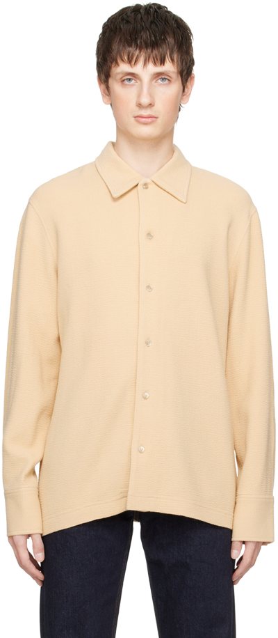 Séfr Beige Ripley Shirt In Sand Dune