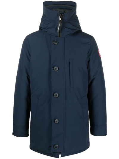 Canada Goose Chateau Padded Down Parka In Blue