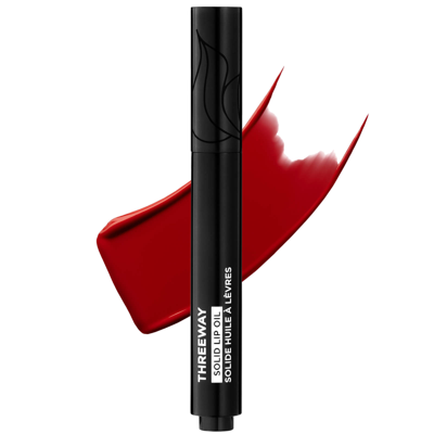 Deck Of Scarlet Threeway Lip Oil (various Shades) - Scarlet Passion