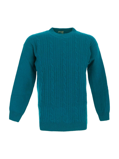 Rifò Andrea Knit Sweater In Blue
