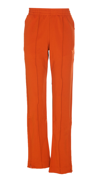 Y-3 Logo-print Track Pants In Orange
