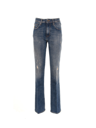Jacob Cohen High-waisted Jeans In Denim