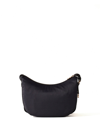 BORBONESE SMALL LUNA BAG IN NYLON WITH OP MOTIF