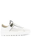 Moncler Logo-patch Chunky Sneakers In White