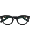 Matsuda Round-frame Optical Glasses In Black