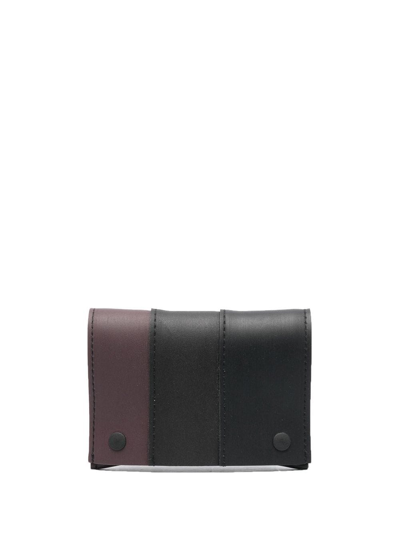 Sunnei Parallelepiped Pudding Wallet In Black