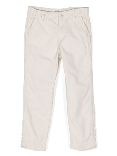 Hartford Kids' Theo Corduroy Trousers In Neutrals