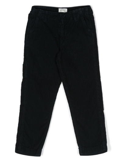 Hartford Kids' Theo Corduroy Trousers In Blue