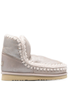 Mou Eskimo 18 Ankle Boots In Neutrals