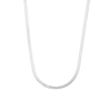 Ballstudz Sterling Silver 925 Herringbone Necklace