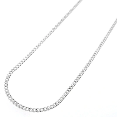 Ballstudz 925 Sterling Silver 2mm Cuban Chain