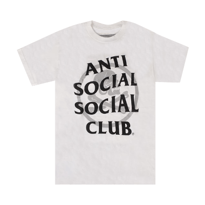 Pre-owned Anti Social Social Club X Neighborhood Cambered T-shirt 'white'