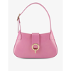 SANDRO SWEET JANET LEATHER SHOULDER BAG