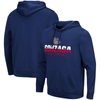 Colosseum Navy Gonzaga Bulldogs Lantern Pullover Hoodie In Navy