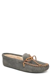 MINNETONKA MINNETONKA FAUX SHEARLING LINED SLIPPER