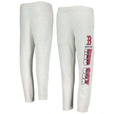 Outerstuff Kids' Youth Ash Boston Red Sox Game Time Fleece Pants