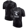 Nike Anthracite Michigan State Spartans Team Stack T-shirt In Anthracite
