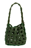 Sc103 Links Leather Shoulder Bag In Fern