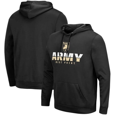 Colosseum Black Army Black Knights Lantern Pullover Hoodie