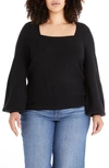 MADEWELL MELWOOD SQUARE NECK SWEATER