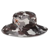 NEW ERA NEW ERA CAMO CLEVELAND BROWNS 2022 NFL TRAINING CAMP OFFICIAL HISTORIC LOGO PANAMA BUCKET HAT