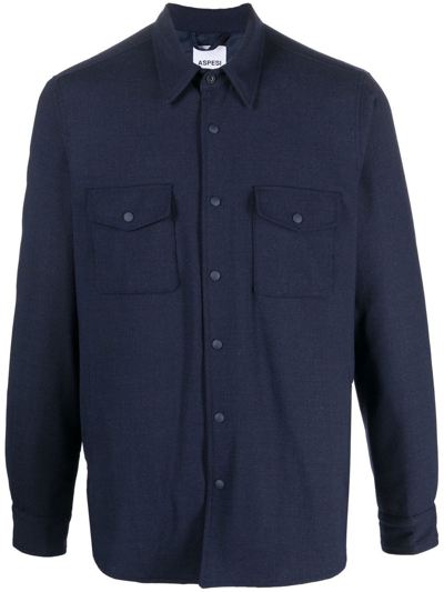Aspesi 13 Piu` Shirt In Blue