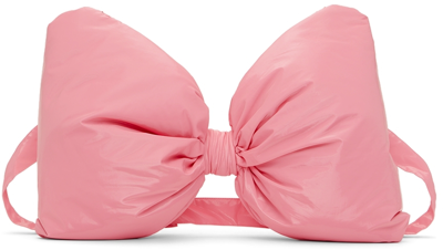 Crlnbsmns Ssense Exclusive Kids Pink Bow Bag