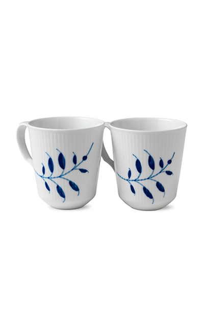 Royal Copenhagen Porcelain Mug In Blue