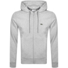 Lacoste Sport Full Zip Hoodie Grey In Grey