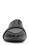 New York And Company Verity Houndstooth Loafer In Black