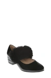 Vince Camuto Kids' Faux Fur Mary Jane Pump In Black